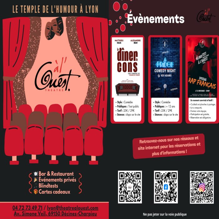 flyers  d'une agence de communication à Saint-Étienne